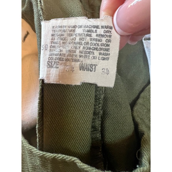 Vtg Boy Scouts of America Shorts OFFICIAL UNIFORM Mens Green Size 34 6.5" Inseam - Picture 7 of 8